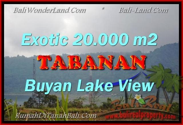 Magnificent 20,000 m2 LAND FOR SALE IN TABANAN BALI TJTB163