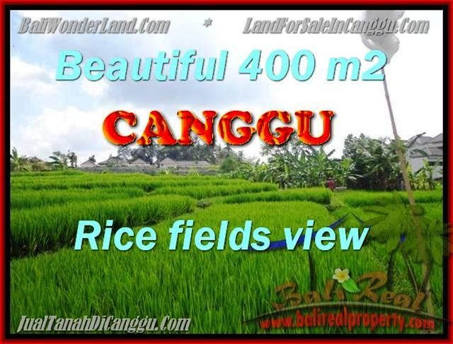 FOR SALE Beautiful 400 m2 LAND IN CANGGU TJCG156