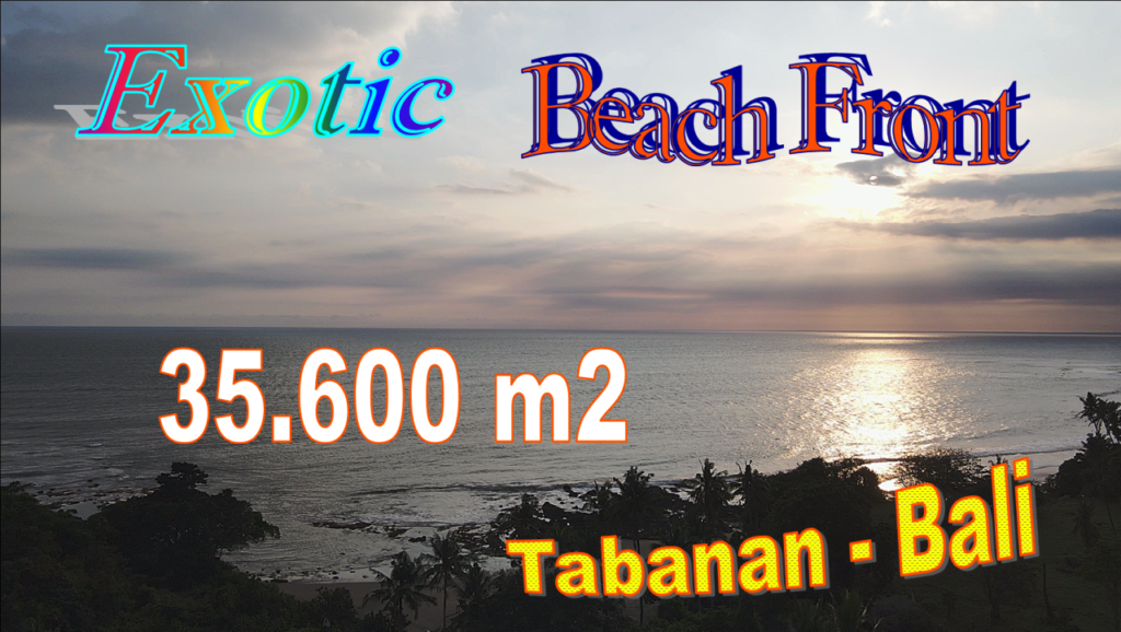 Selemadeg Barat Tabanan BALI 35,600 m2 LAND FOR SALE TJTB672