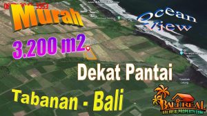 Exotic LAND IN TABANAN BALI FOR SALE TJTB753